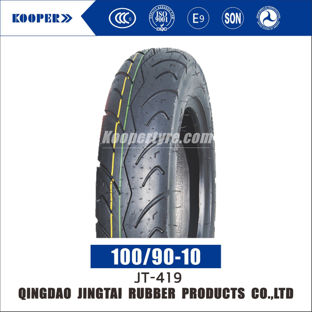 Hot Sale Super wear-resistant run-flat Motorcycle Tubeless Tyre/Tires/Tire (100/90-10) With ISO E-MARK CCC DOT SGS COC SONCAP