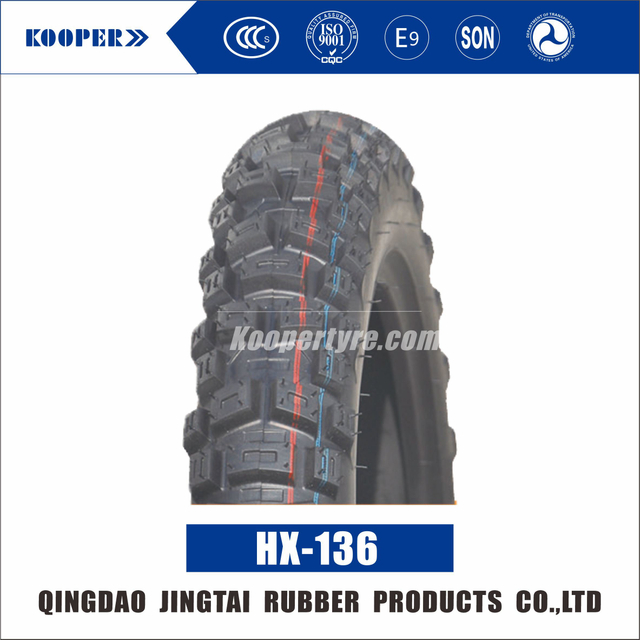 KOOPER 17 Inch 6PR/8PR Mud Motorcycle Tube Tyres/Tires (2.75-17 ) with ISO CCC E-MARK DOT