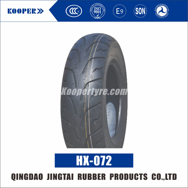 KOOPER HX120 HX072 6PR/8PR Super Highway Tread Motorcycle Tubeless Tyres/Tires (130/90-10) With ISO,CCC,E-MARK,DOT