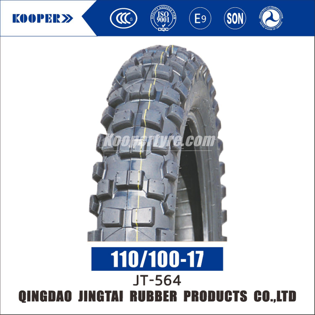 KOOPER 17 Inch Tyres Super Wear-resistant Run-flat Motorcycle Off Road Tubeless Tyre/Tires/Tire (110/100-17) With ISO E-MARK CCC DOT SGS COC SONCAP