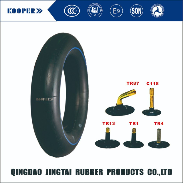 8 Inch ISO Standard TR87 Motorcycle Natural&Butyl Inner Tube (4.00-8) With CCC,DOT,E-MARK,COC,SONCAP,SGS