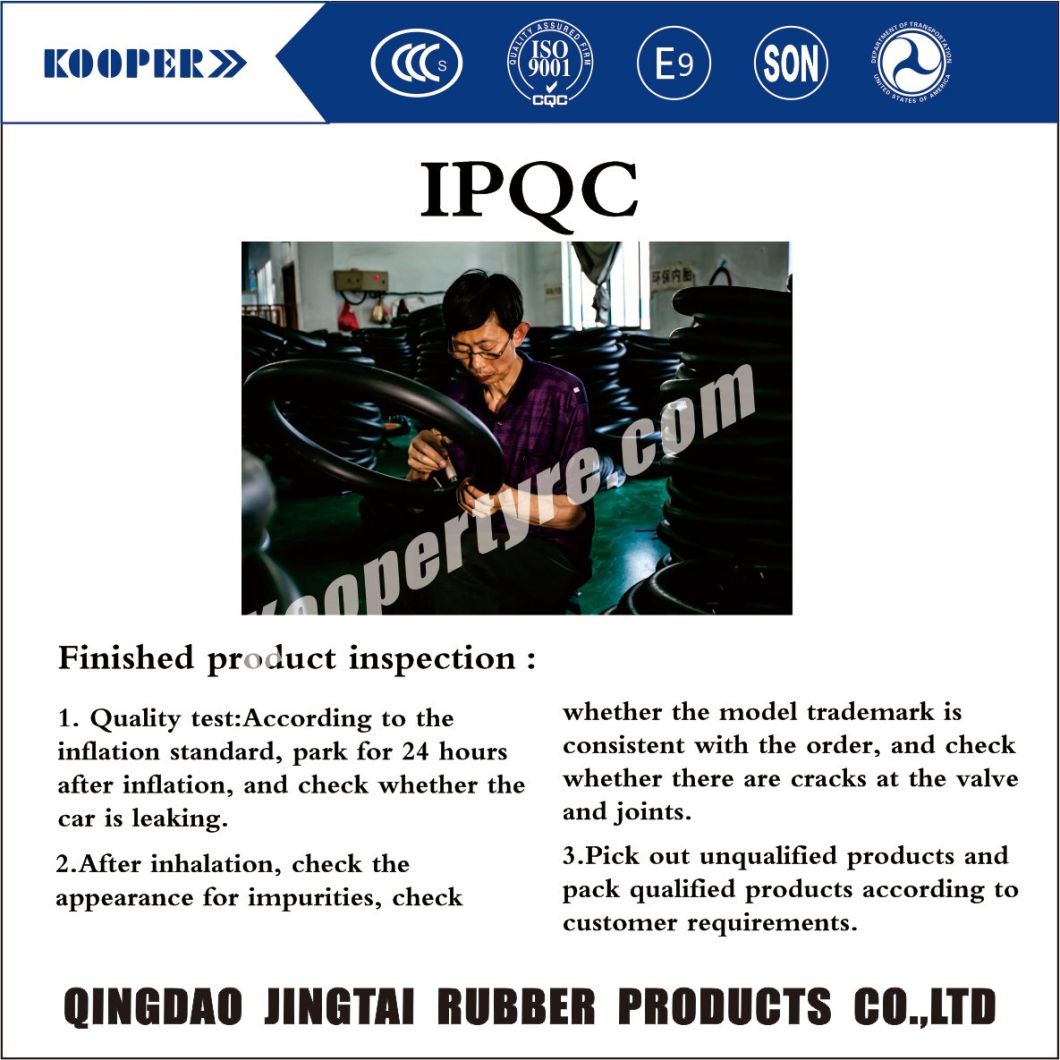 10 Inch ISO Standard TR87 Valve Motorcycle Natural&Butyl Inner Tube (3.50-10) With CCC,DOT,E-MARK,COC,SONCAP,SGS