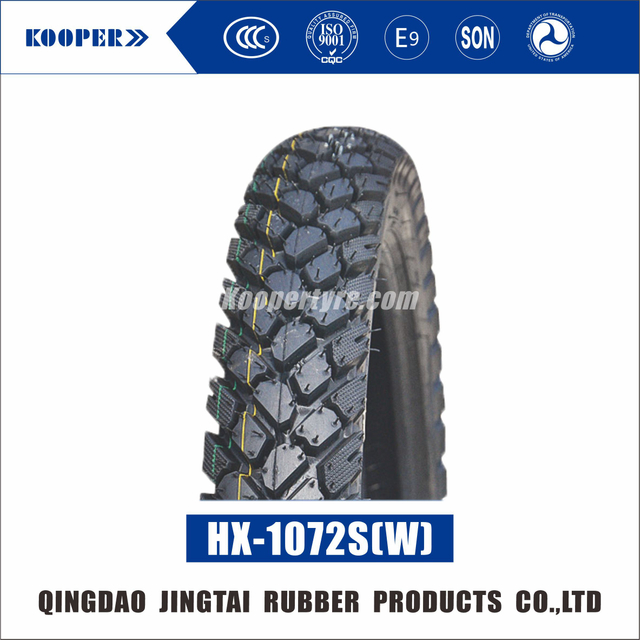 Cross-country (3.00-18) 6PR/8PR KOOPER Motorcycle Tube Tyres with ISO,CCC,E-MARK,DOT