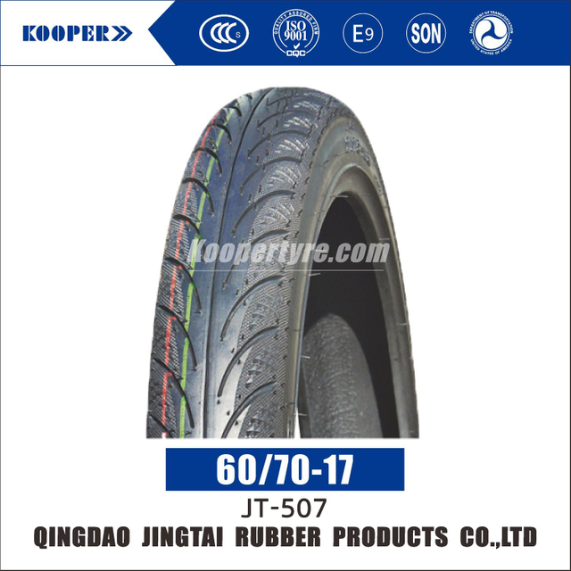 17 Inch KOOPER High temperature resistant & Explosion-proof Wear-resistant Tubeless Tire Motorcycle Tyres/Tires/Tyre( 60/70-17) With ISO E-MARK CCC DOT SGS COC