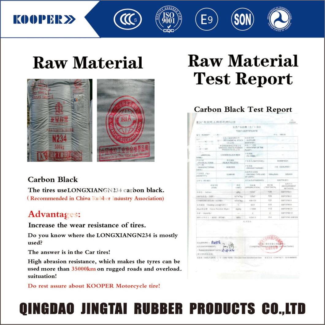 10 Inch ISO Standard TR87 Valve Motorcycle Natural&Butyl Inner Tube (3.50-10) With CCC,DOT,E-MARK,COC,SONCAP,SGS