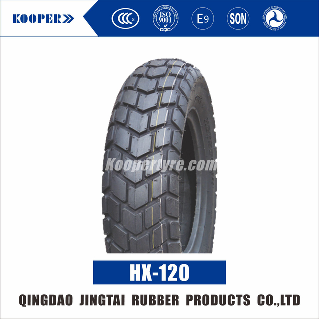 KOOPER 10 Inch 6PR/8PR Super Highway Tread Motorcycle Tubeless Tyres/Tires(120/90-10 )With ISO,CCC,E-MARK,DOT