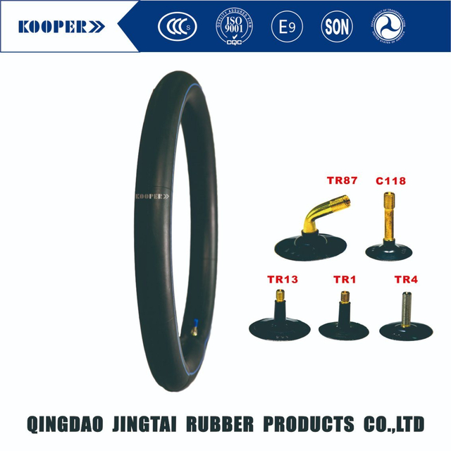 ISO Standard 18 Inch Butyl Natural /Motorcycle Inner Tube (300-18)