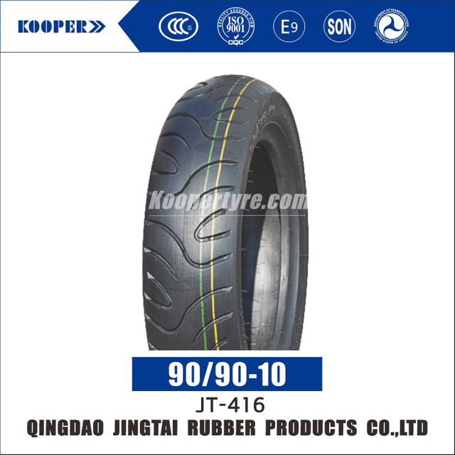 10 Inch KOOPER Scooter Motorcycle Tubeless Tire High temperature resistant Motorcycle Tyres/Tires/Tyre( 90/90-10) With ISO E-MARK CCC DOT SGS COC