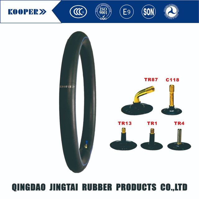 14 Inch ISO Standard Motorcycle Natural&Butyl Inner Tube ( 2.75-14 ) With CCC,DOT,E-MARK,COC,SONCAP,SGS