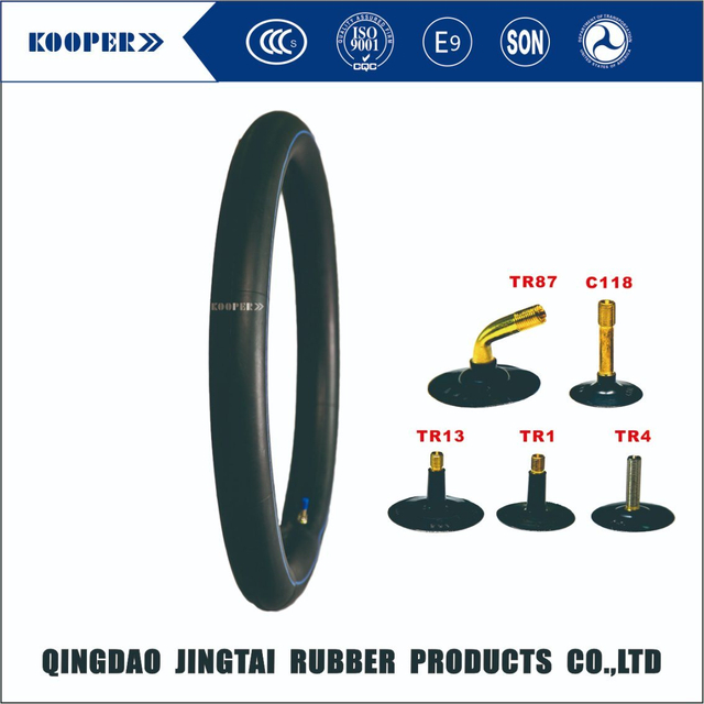 14 Inch ISO Standard Motorcycle Natural&Butyl Inner Tube (3.00-14 ) With CCC,DOT,E-MARK,COC,SONCAP,SGS