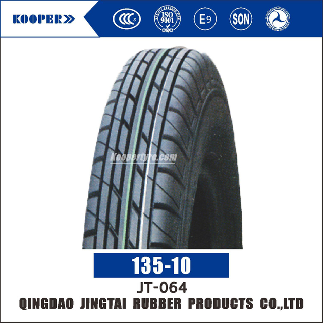 10 Inch KOOPER Tubeless Tyres Super Wear-resistant Run-flat Motorcycle / Tires/ Tire (135-10) With ISO E-MARK CCC DOT SGS COC SONCAP