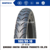 Hot Sale Super wear-resistant run-flat Motorcycle Tubeless Tyre/Tires/Tire (100/90-10) With ISO E-MARK CCC DOT SGS COC SONCAP