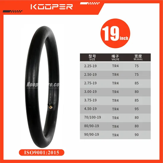 Natural inner tube/Camera 2.25-19 2.50-19 2.75-19 3.00-19 3.75-19 4.50-19 70/100-19 80/90-19 90/90-19