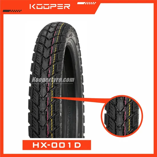 KOOPER 6PR/8PR Durable Motorcycle Tyre (2.75-16) with ISO,DOT