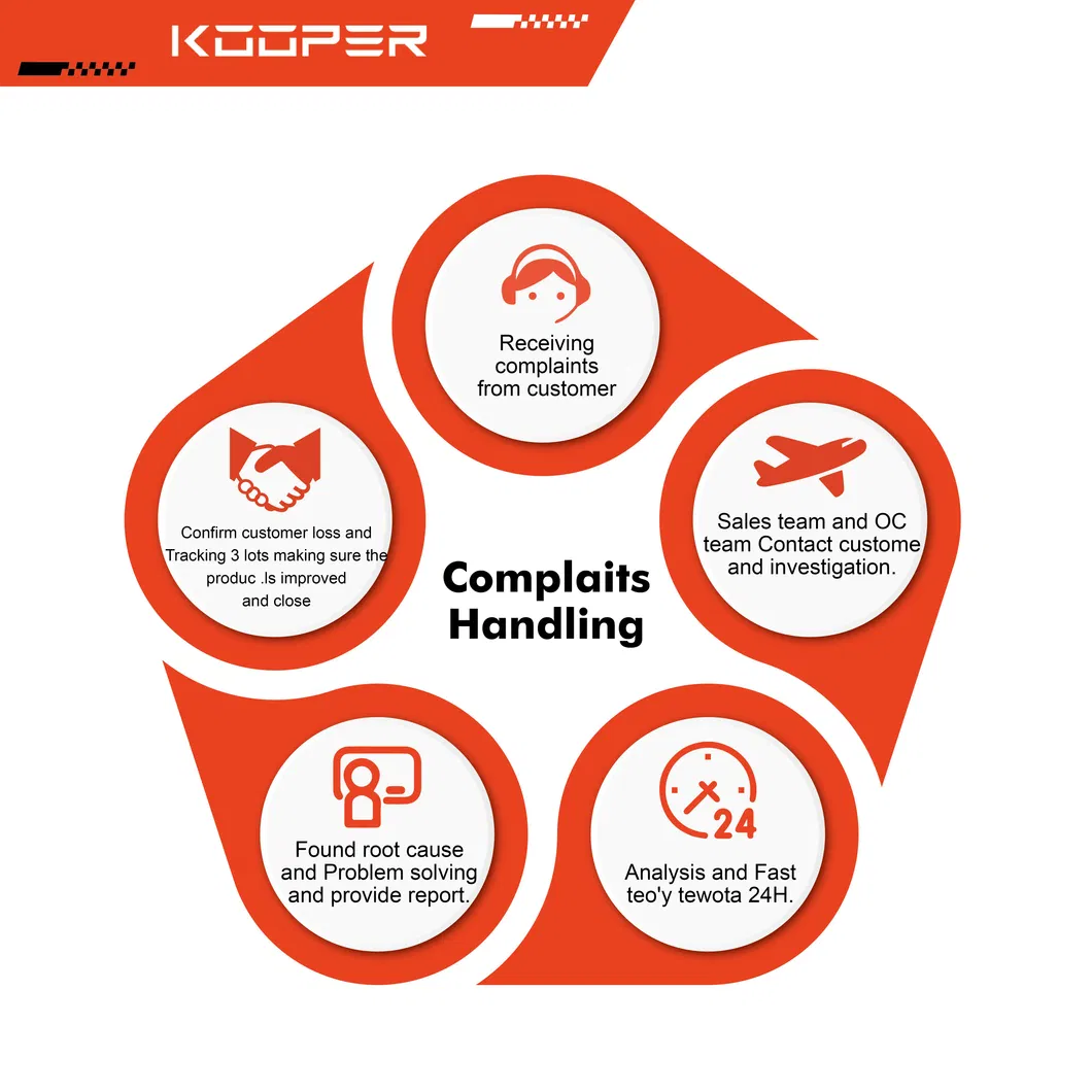 KOOPER Super Quality Motorcycle Tubeless Tyres/Tires (120/80-16) (130/70-16)