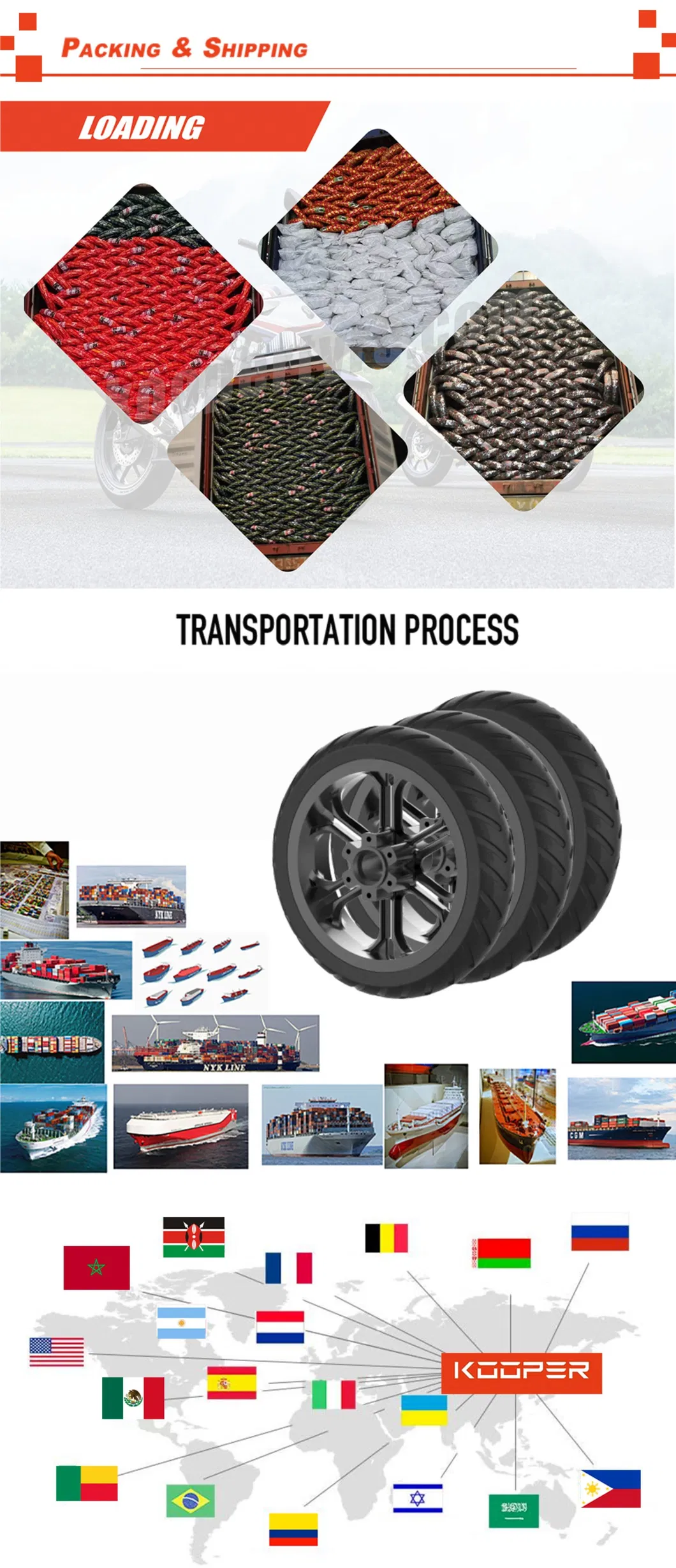 6PR/8PR Super Highway Tread Motorcycle Tubeless Tires (120/90-10)