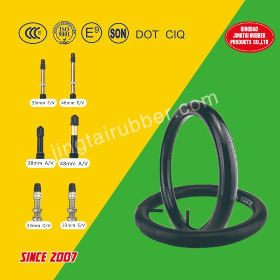 ISO Standard 20 Inch Bicycle Inner Tire Tube (20*3.0) with F/V a/V