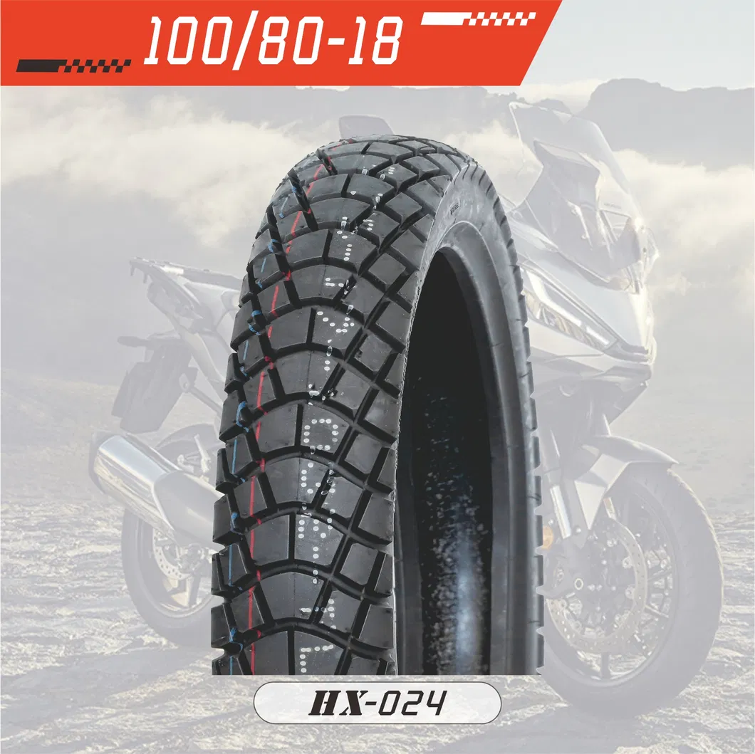 High performance wear-resistant tires(100/80-18)(100/100-18) (140/100-18) with ISO DOT
