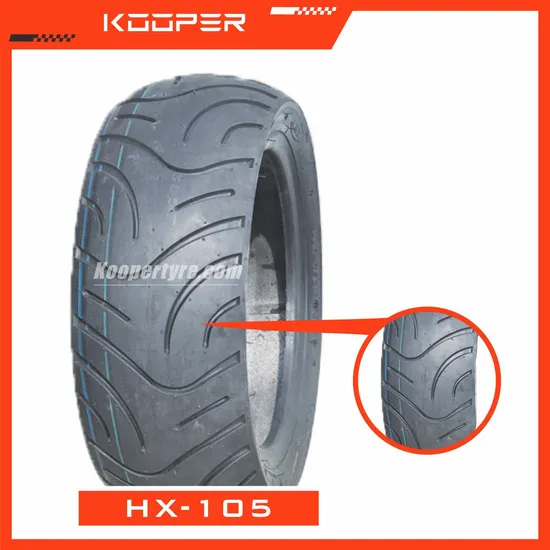 Superior Quality Highway Tread Motorcycle Tyres 6PR/8PR (130/60-10) E-MARK Approved