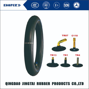 18 Inch Butyl Motocycle Natural Inner Tube With SONCAP