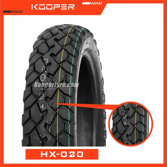 KOOPER 8PR Dual Purpose Motorcycle Tubeless Tire/Tyre (110/90-16 ) with ISO,DOT,E-MARK