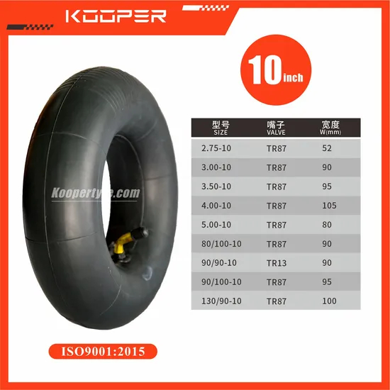 Camera De Ar Moto 2.75/3.00-10  3.50-10 4.00-10 5.00-10 80/100-10 90/90-10 90/100-10  130/90-10