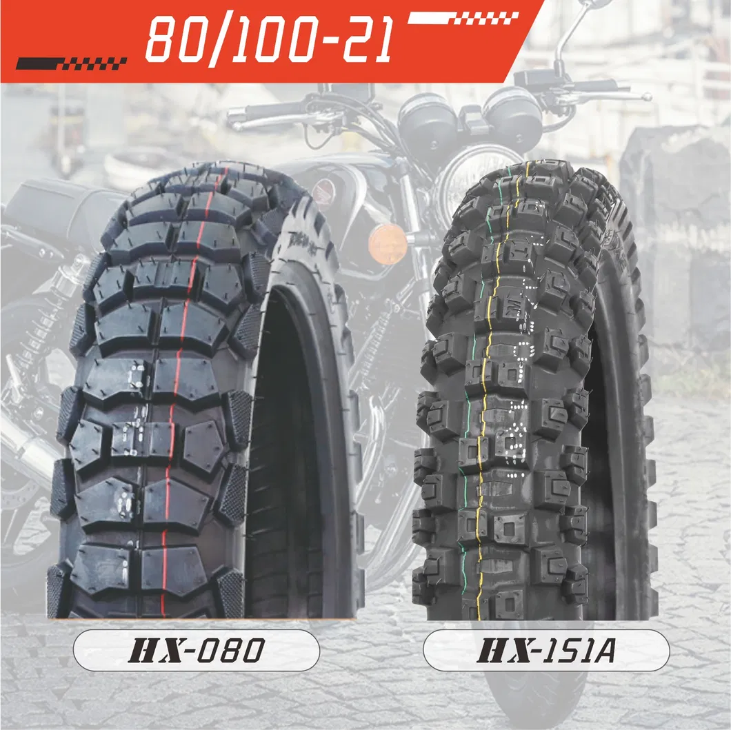 8PR Mud&Snow Anti-skid tires Tubless Tyre (80/100-21)