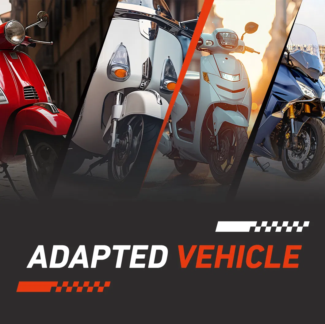 Durable Scooter Tyre (130/70-12) with ISO E-MARK CCC DOT Certification