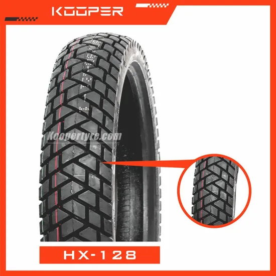 Cross-country Motorcycle Tubeless Tyres (110/80-18) with KOOPER 8PR