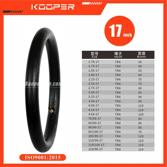 Motorcycle  inner tube  1.75-17 1.85-17 2.00-17 2.25-17 2.50-17 2.75-17 3.00-17 3.25-17 3.50-17