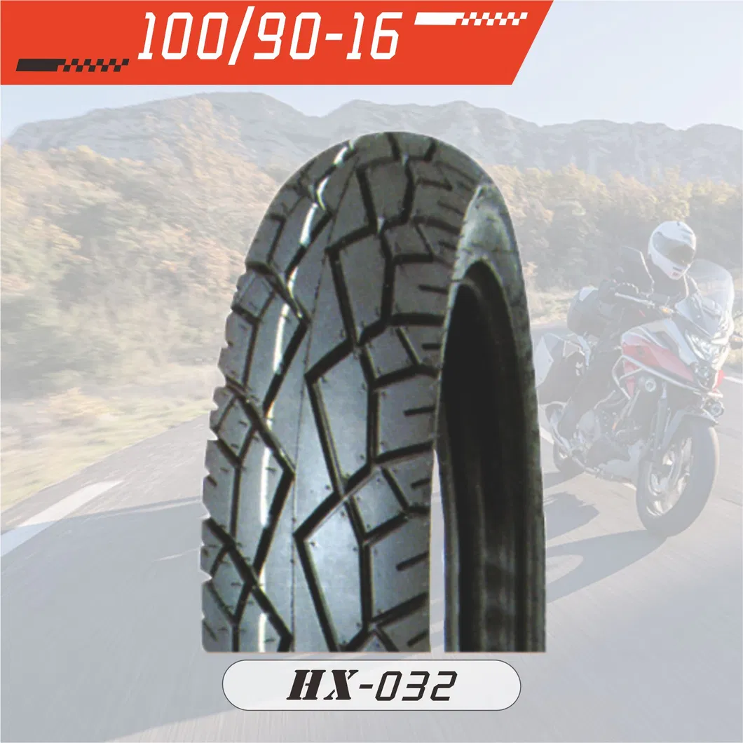 KOOPER Highway Tread Motorcycle Tubeless Tyre/Tire (100/90-16 ) with ISO,DOT
