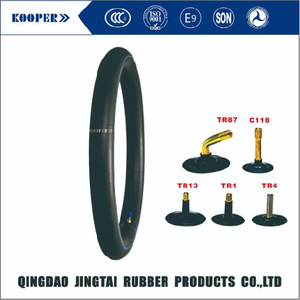 17 Inch ISO Standard Motorcycle Natural Inner Tube With CCC