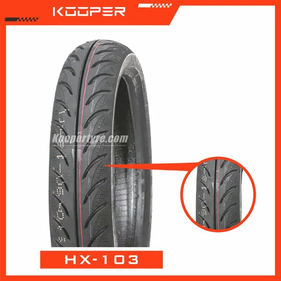 KOOPER 17 Inch  6PR/8PR  Super Highway Tread Motorcycle Tubeless Tyres/Tires ( 60/80-17 )