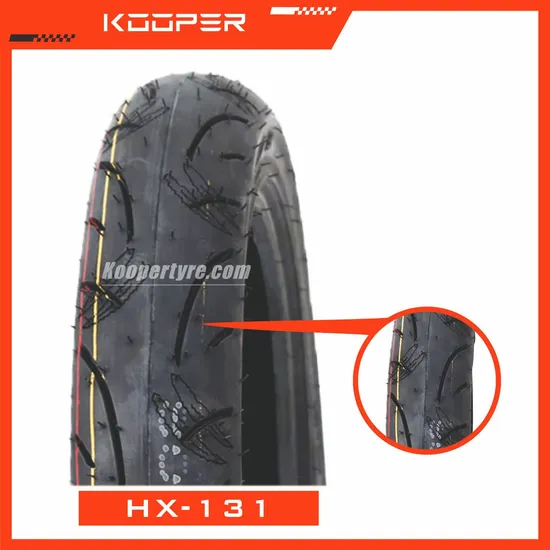 Durable Motorcycle Tubeless Tyre(80/80-18)