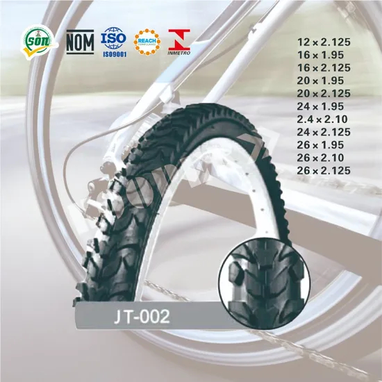 ISO Standard Bicycle Tube Tire 12 *2.125 16*1.95 16*2.125 20*1.95 20*2.125 24*1.95 24*2.125 26*1.95 26*2.125