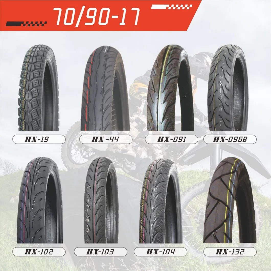 High temperature resistant &amp; Explosion-proof Wear-resistant Motorcycle Tyres/Tires/Tyre( 70/90-17 )