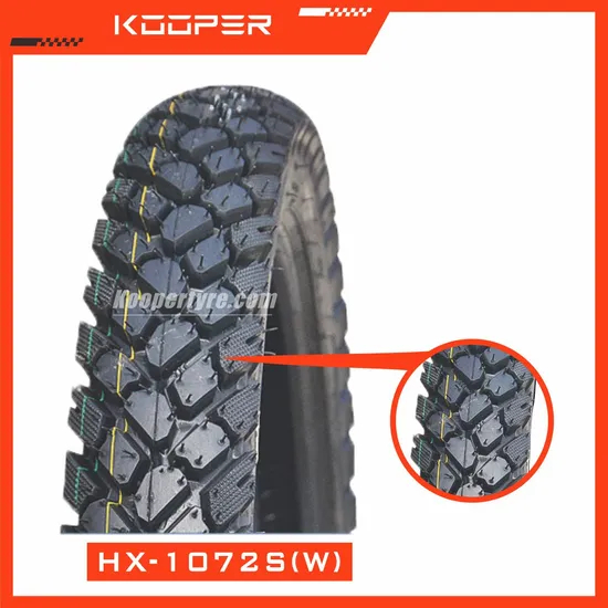 Off Road Motorcycle Tube Tire/Tyre (3.00-18) with ISO  E-MARK DOT