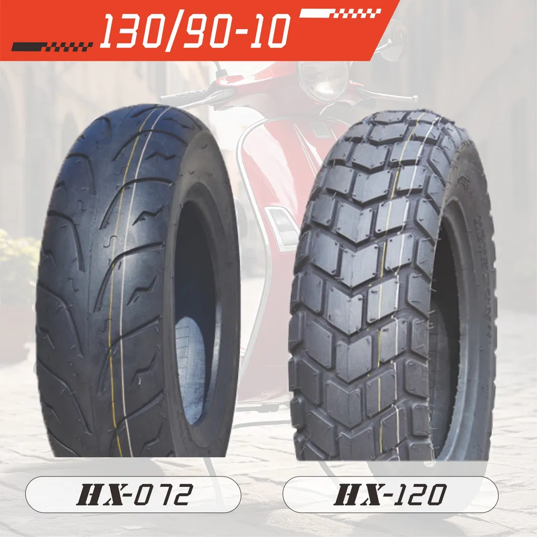6PR/8PR KOOPER Highway Tread Motorcycle Tubeless Tyres (130/90-10) with ISO,CCC,E-MARK,DOT