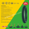 ISO Standard 14 Inch Tr4 Valve Motorcycle Natural Inner Tube (80/100-14)